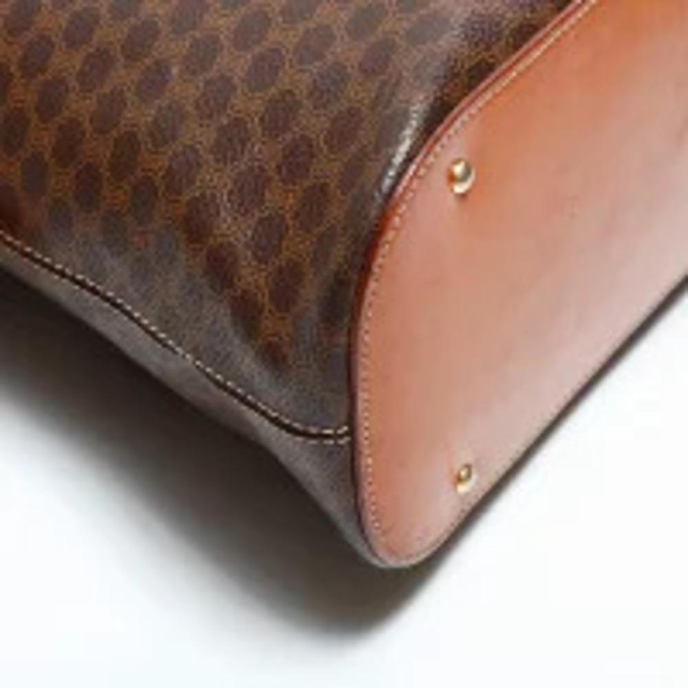 Celine Macadam Handbag Brown - Picture 6 of 13